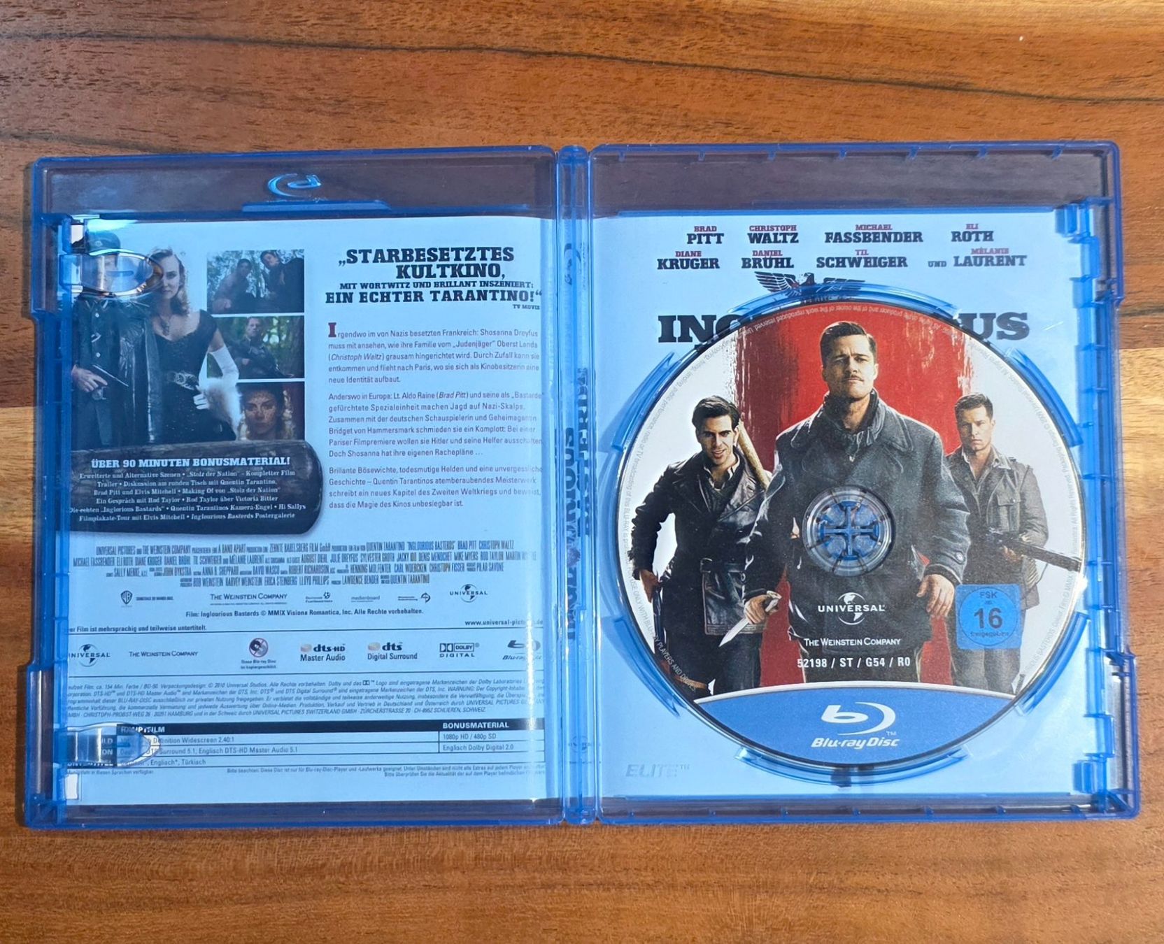 Tutti i DVDs: Inglourious Basterds - Blue-Ray – Usato da Kyburg venduto da Dou_jh2d 2