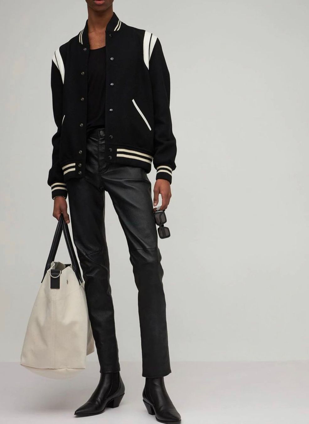 Saint Laurent Giacche: Saint Laurent Teddy wool jacket / Varsity Jacket – Usato da Rudolfstetten venduto da helenico23 6