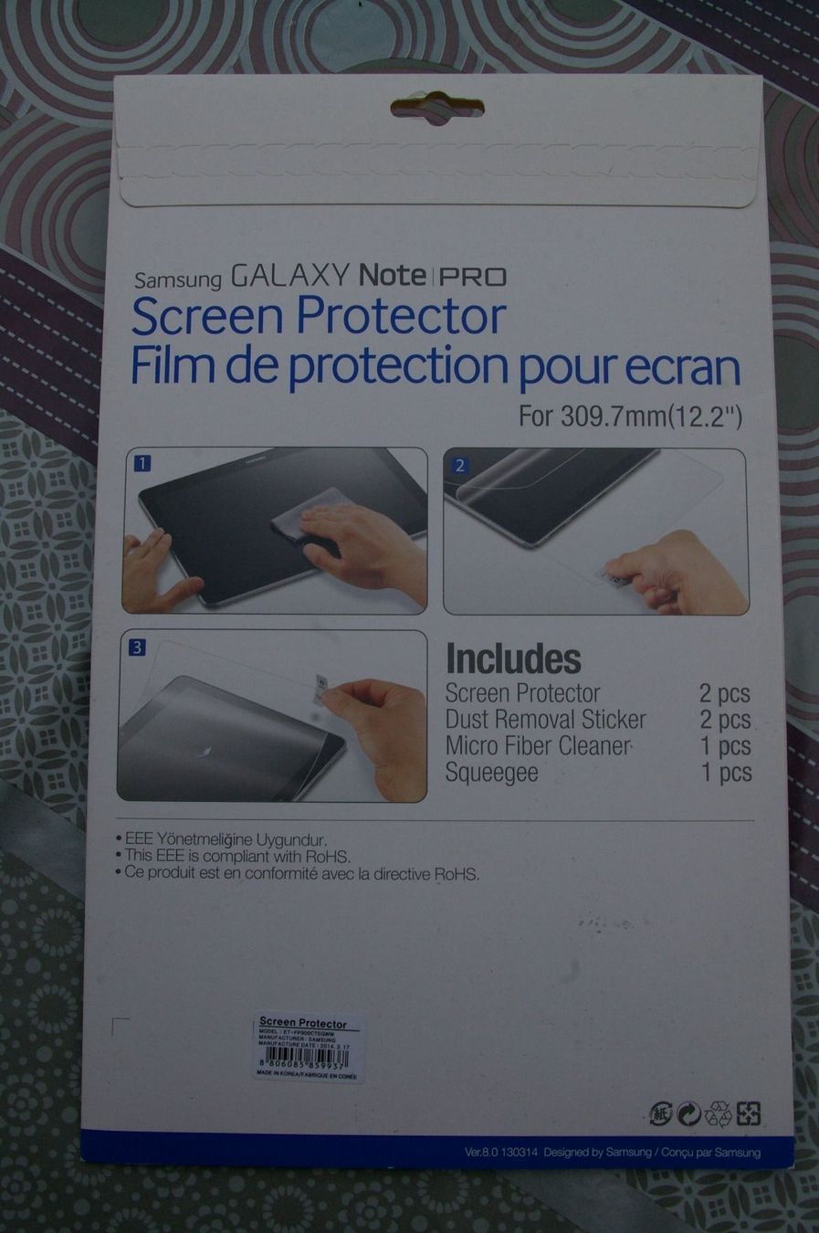 Ritocchi & pellicole di protezione: SAMSUNG GALAXY Note Pro Screen Protector – Nuovo e nell'imballaggio originale da Niederurnen venduto da mowgli_1963 2