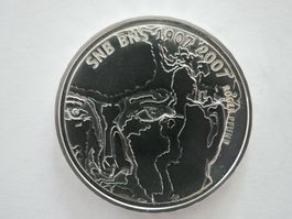 20 Franken Gedenkmünze 2007 100 Jahre Nationalbank ***TOP***