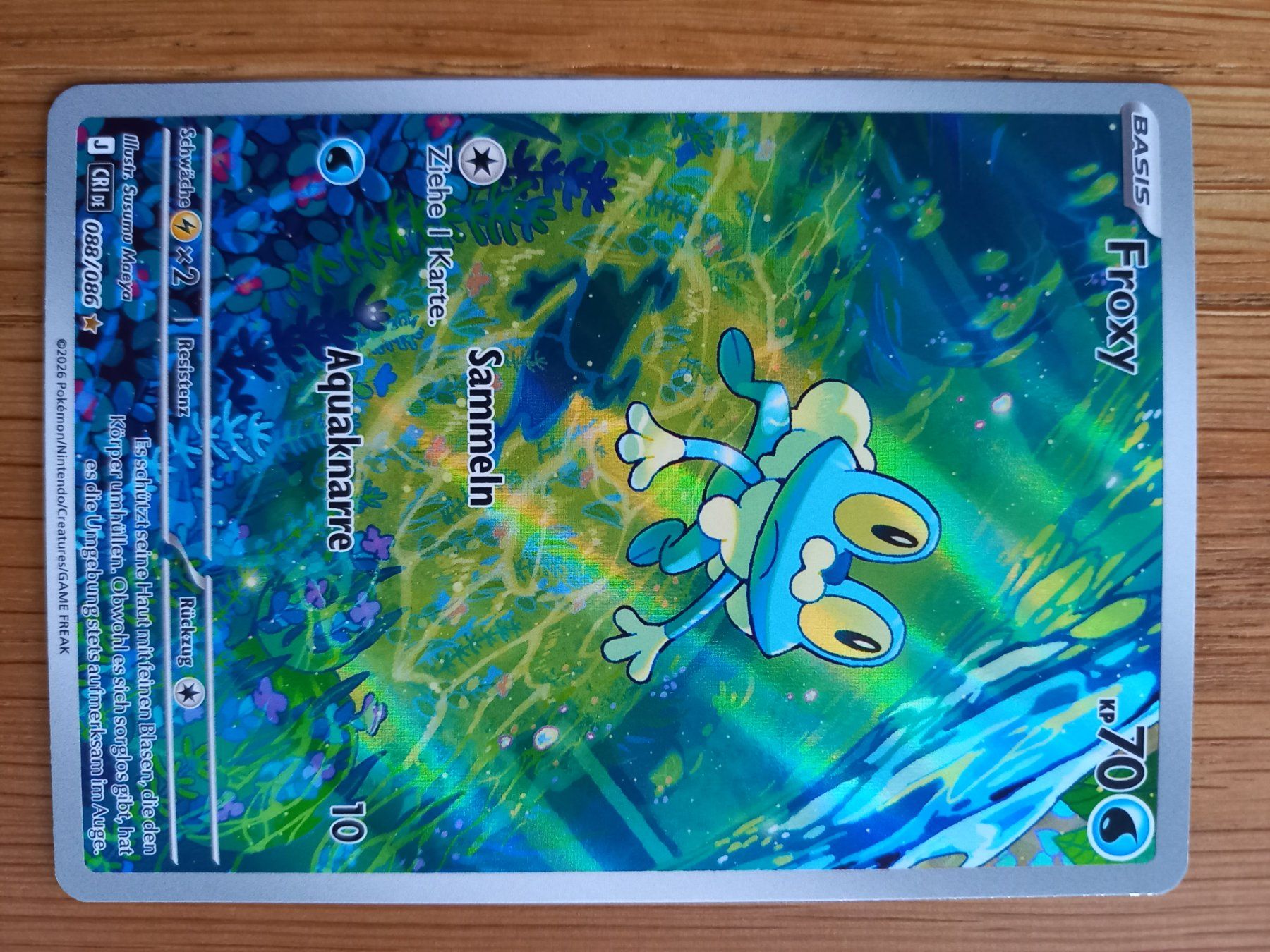 Pokémon Cartes à collectionner: Froxy (DE) – D'occasion à St. Gallen par cla_m9gb 1
