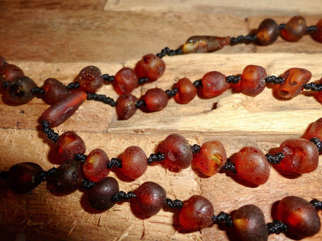 Catenine: Gebetskette - Bernstein /Ambre/Amber echt – Nuovo (secondo la descrizione) da Biberist venduto da tl-schmuck 1