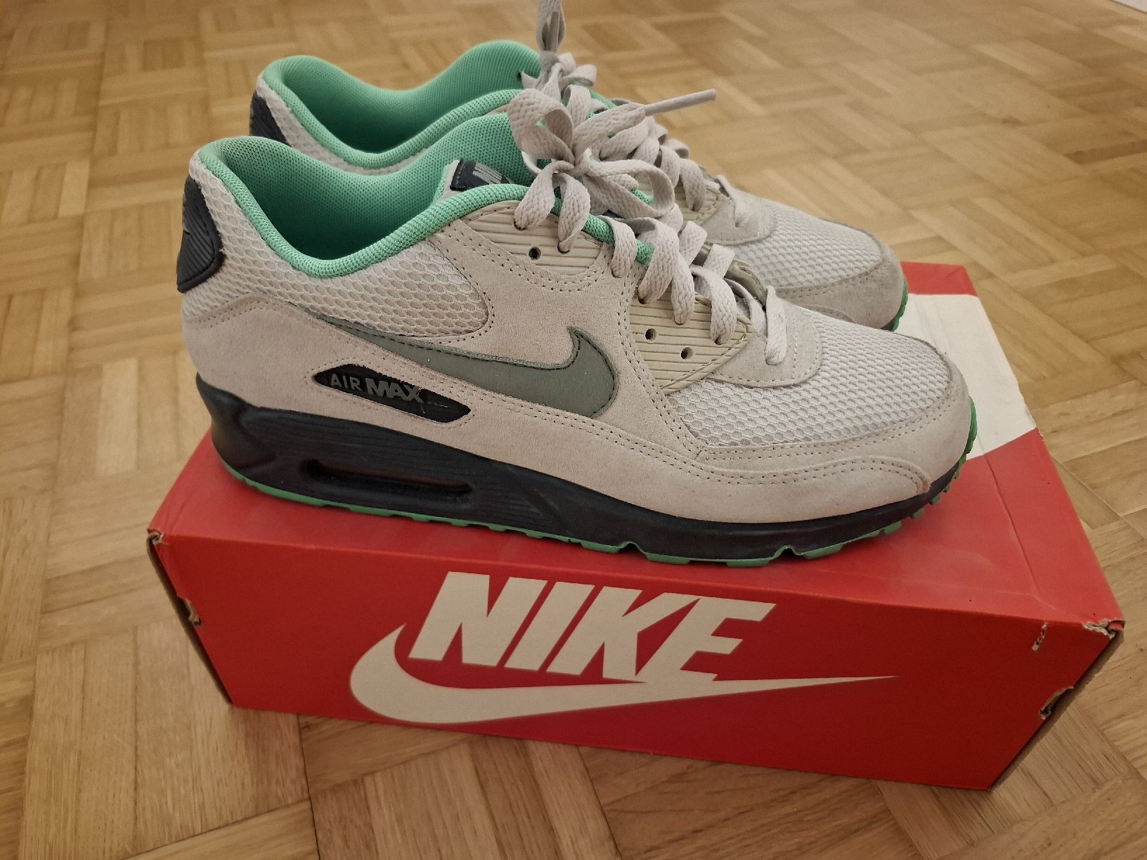 Nike Scarpe da uomo: Nike Air Max 90 Gr. 43 "Light Bone Poison" – Usato da sissach venduto da maa_57j5