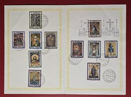 VATIKAN HEILIGES JAHR ANNO SANTO 1975 ERSTTAGSBLATT FDC 1974