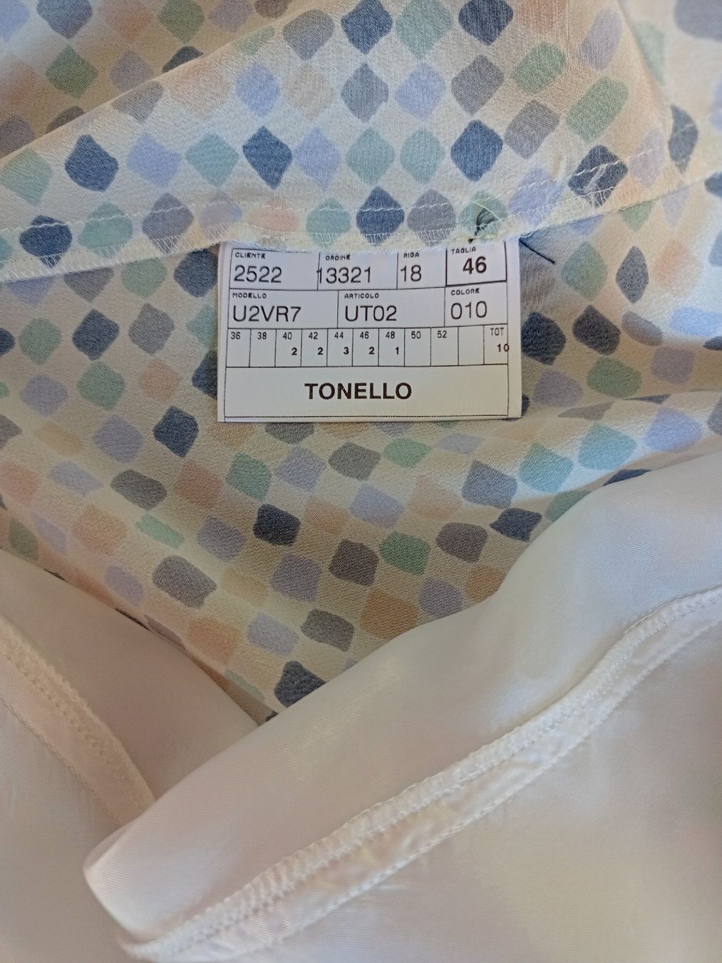 Vestiti: robe en soie Tonello, t. 40 ou 42 – Usato da Monthey venduto da 04Elisa 3