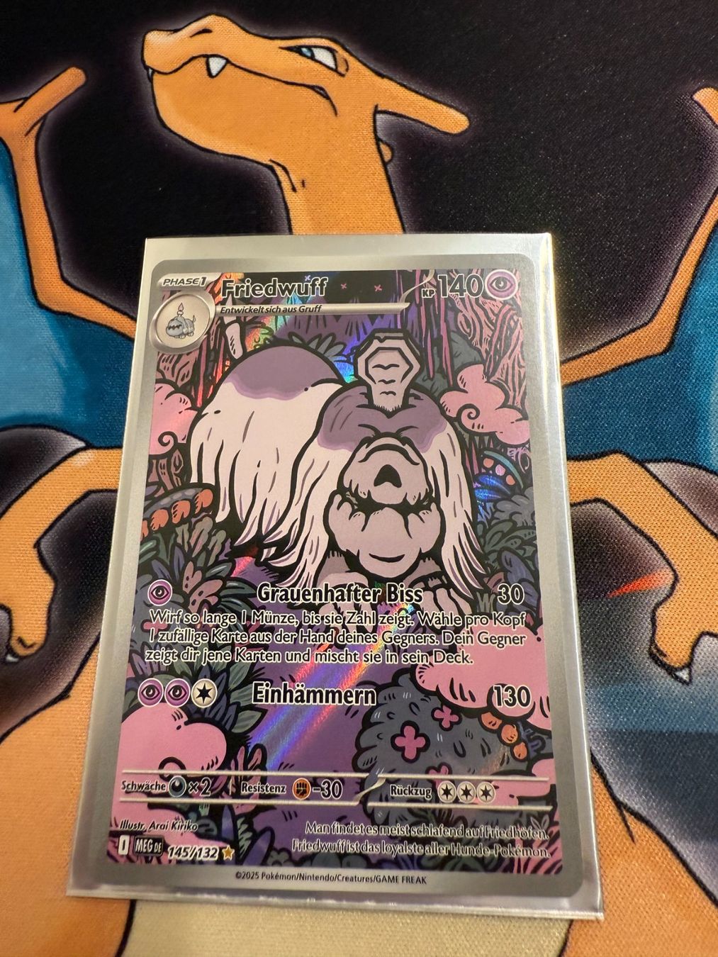 Pokémon Carte collezionabili: Friedwuff (MEG 145) - Mega-Entwicklung – Nuovo (secondo la descrizione) da Bülach venduto da Pfrenzel