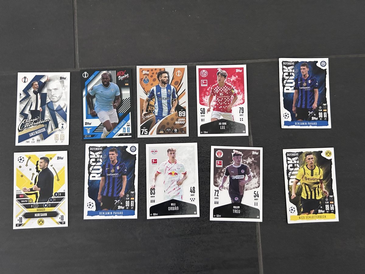 Carte collezionabili: Fussball Sammelkarten Match Attax - 50Stk – Usato da Winznau venduto da Cosi2 2