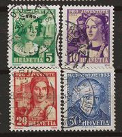PJ033 - Pro Juventute 1933 obl.