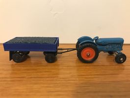 Lesney Traktor mit Anhänger mit Kohle Ladung