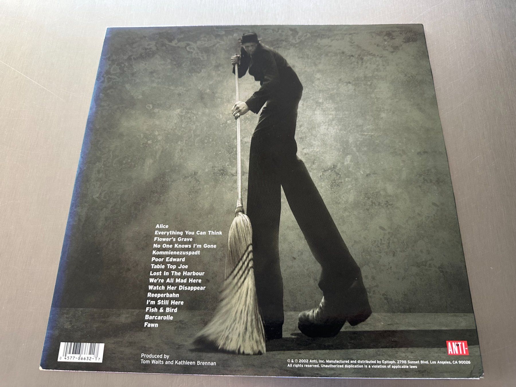 Dischi in vinile: TOM WAITS LP ALICE – Usato da Sion venduto da jaipur1401 1