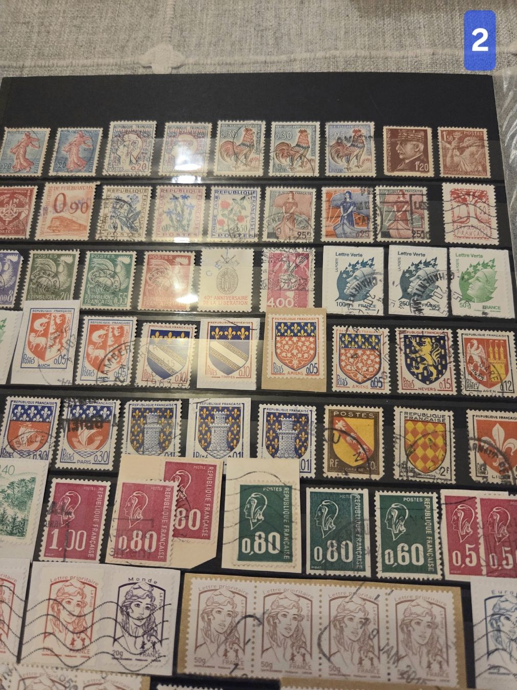 Tutti i francobolli: album de timbres français – Usato da la Chaux-de-Fonds venduto da Firenze6 4