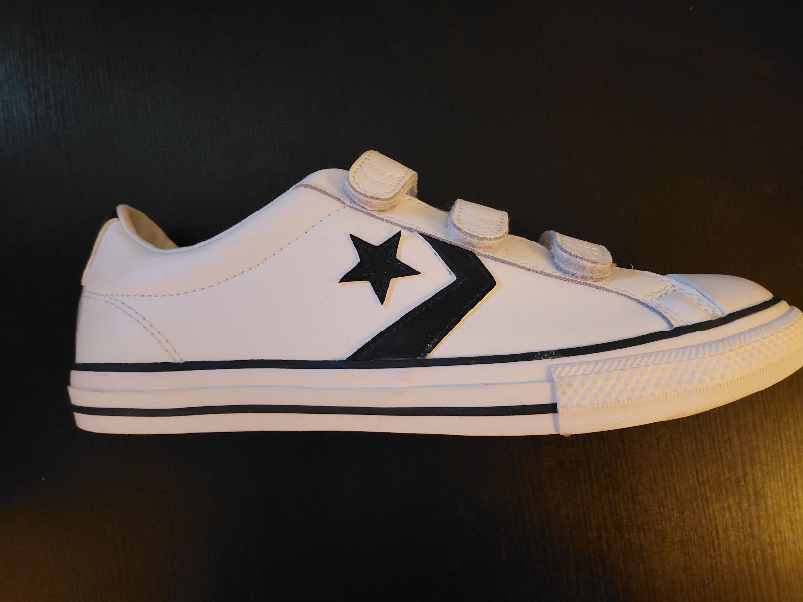 Converse Schuhe für Jungen: Baskets Converse blanc enfant scratch taille 38,5 – Neu (gemäss Beschreibung) aus St-Prex von Nana_luc22 1