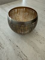 Dekoschale Metall/Gold