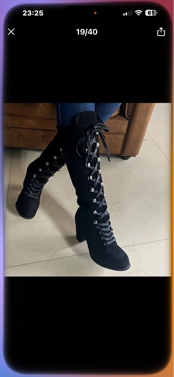 Scarpe da donna: Stiefel mit Schnürung – Nuovo e nell'imballaggio originale da St. Gallen venduto da Sinderella24