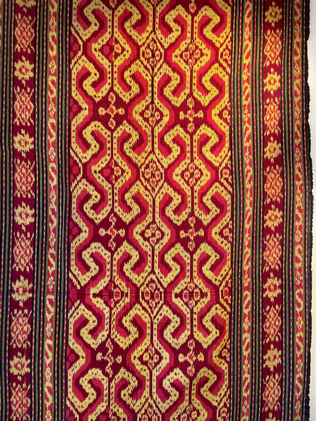 Tessuti: IKAT Handgewoben  228 x 116 cm – Usato da Uster venduto da cityspider 1