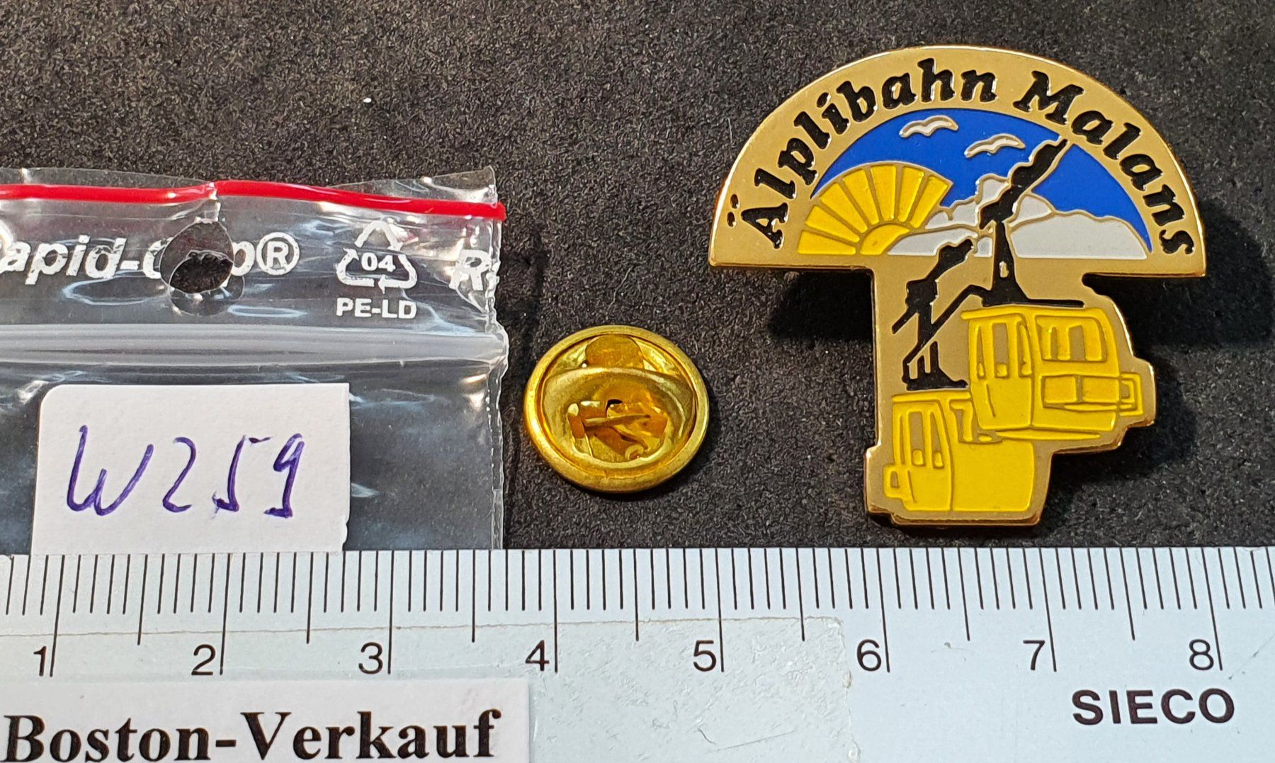 Placchette & Badge: W259 - Pin Gondel Älplibahn Malans Graubünden – Usato da Reinach BL venduto da Boston-Verkauf 1