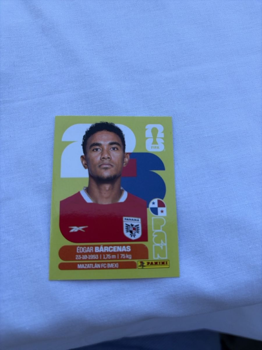 Panini Sammelbilder & Trading cards: Edgar Bárcenas – Neu (gemäss Beschreibung) aus Dornach von metallbau.ch