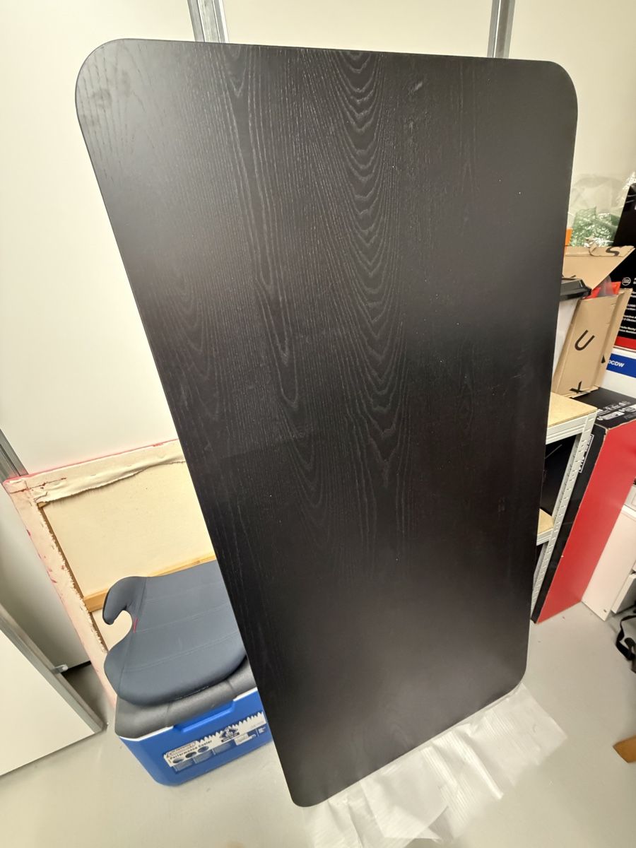 Scrivanie: Schwarze Tischplatte for office - 160x80cm – Usato da Wetzikon ZH venduto da dor_rmq2 1