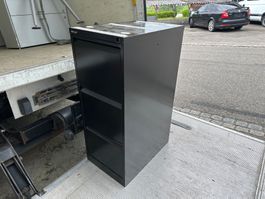 3er Bisley Metall Schubladenstock Hängeregisterschrank