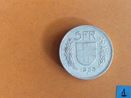5 francs  1953  Belle