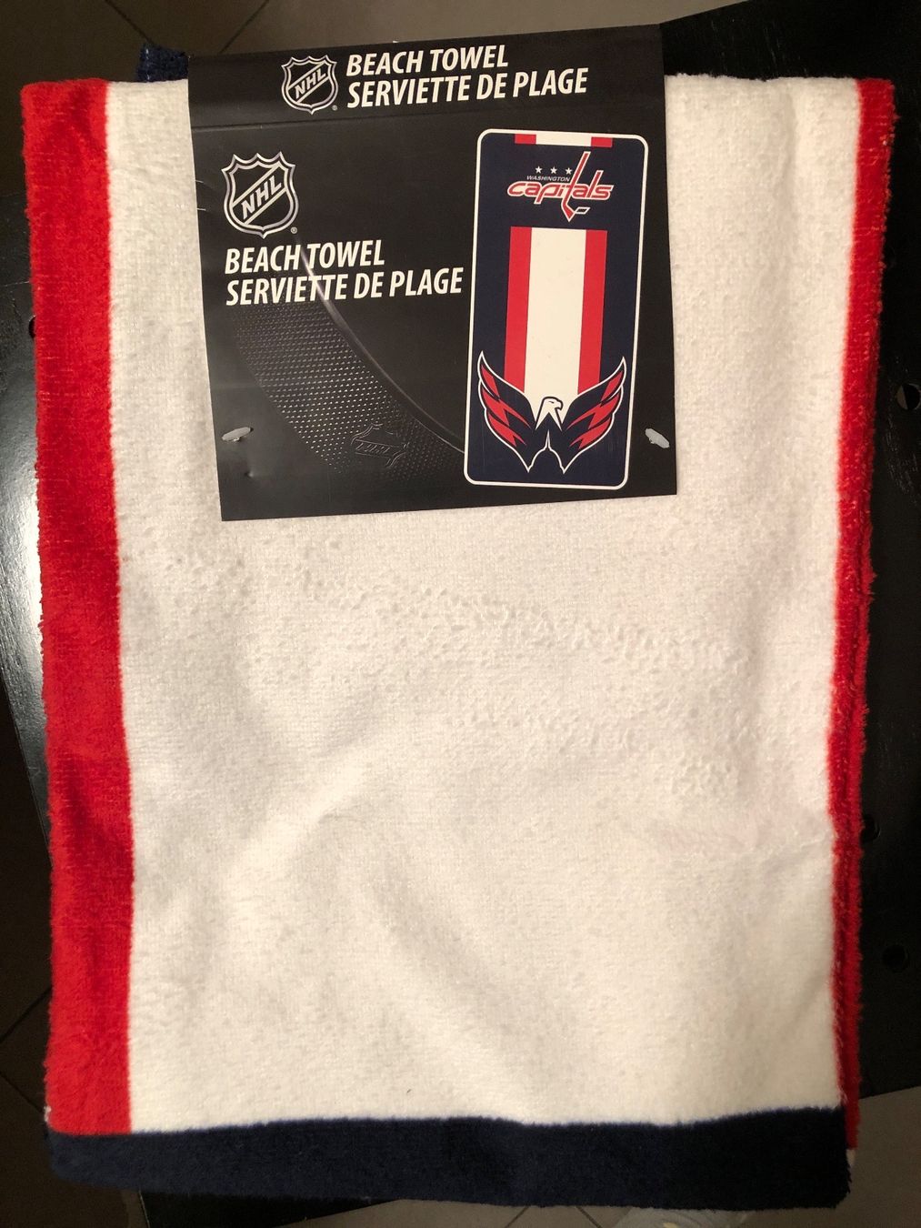 Teli da bagno: Duschtuch beach towel NHL – Nuovo e nell'imballaggio originale da Davos Platz venduto da cilgia08