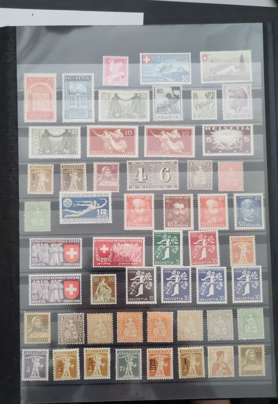 Alle Briefmarken: Briefmarken Sammlung Schweiz diverse Werte – Gebraucht aus Höri von Samsa9