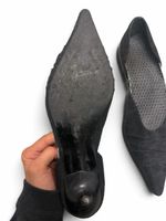 Pumps Grösse 37 vorne offen schmal