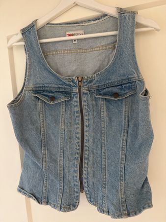 Jeans Weste, Top Zustand, Grösse M, Reissverschluss vorne