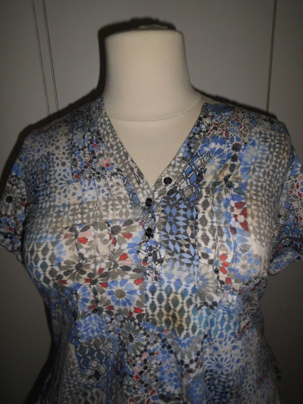 C&A T-shirt: T-shirt jersey bleu T. 44 – Usato da Marin-Epagnier venduto da Madja 1
