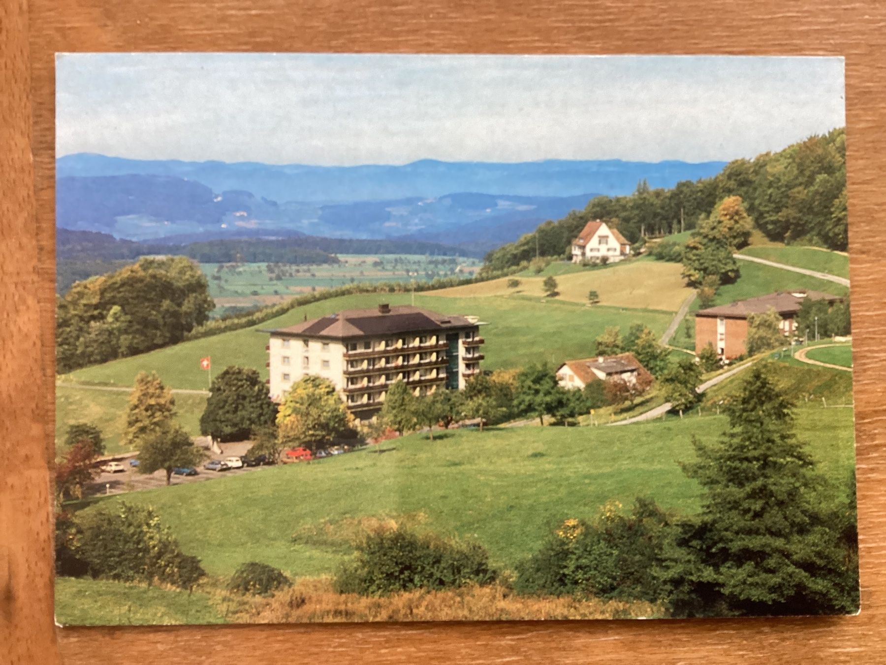 Cartoline postali: AK Läufelfingen. Kurhotel Bad Ramsach – Usato da Zürich venduto da tol_b7c7