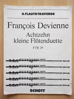 François Devienne - Achtzehn kleine Flötenduette FTR 29