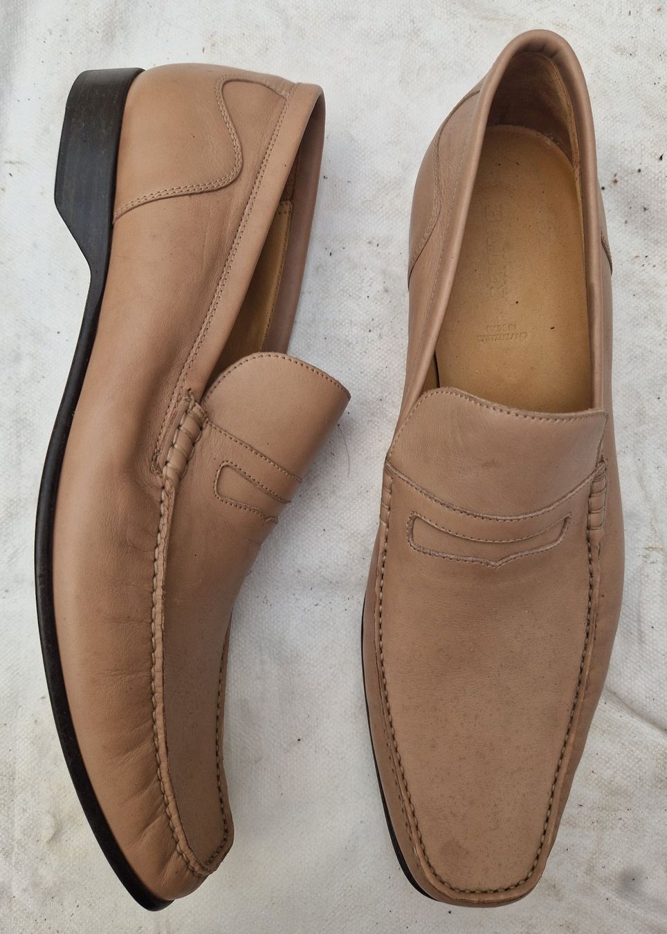 Bally Scarpe da uomo: BALLY SLIPPER SCHUHE NEU GR.46 HELLBRAUN – Nuovo e nell'imballaggio originale da Bottighofen venduto da menschenfamilie 1