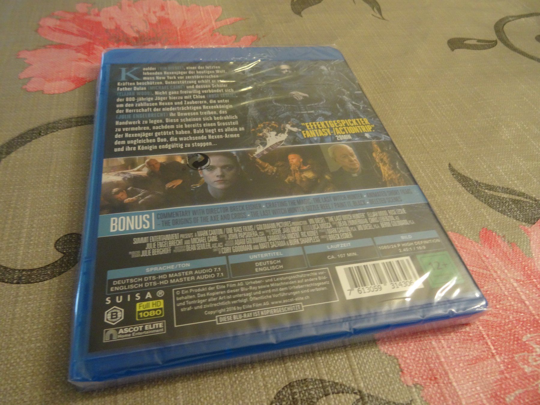 Tutti i DVDs: The Last Witch Hunter Blu-ray NEU – Nuovo e nell'imballaggio originale da Olten venduto da Disc-Verkauf 1