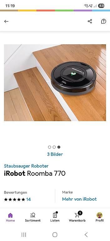 Irobot Staubsauger & Zubehör: Staubsaugrobotter Romba 770 (2Stk) – Gebraucht aus Frauenfeld von J2456S