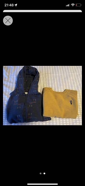 Kleiderpakete & -sets: Pulli und Sewatjacke 104 Versand OK – Gebraucht aus Jona von tukan80 1