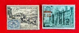 VATIKAN 100 JAHRE MARKEN KIRCHENSTAAT SANTA CROCE 1952*/**
