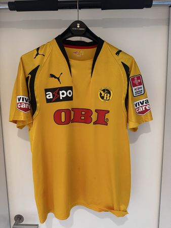 MATCHWORN YB Igor N’Ganga vs. Juventus 2007 Spielertrikot