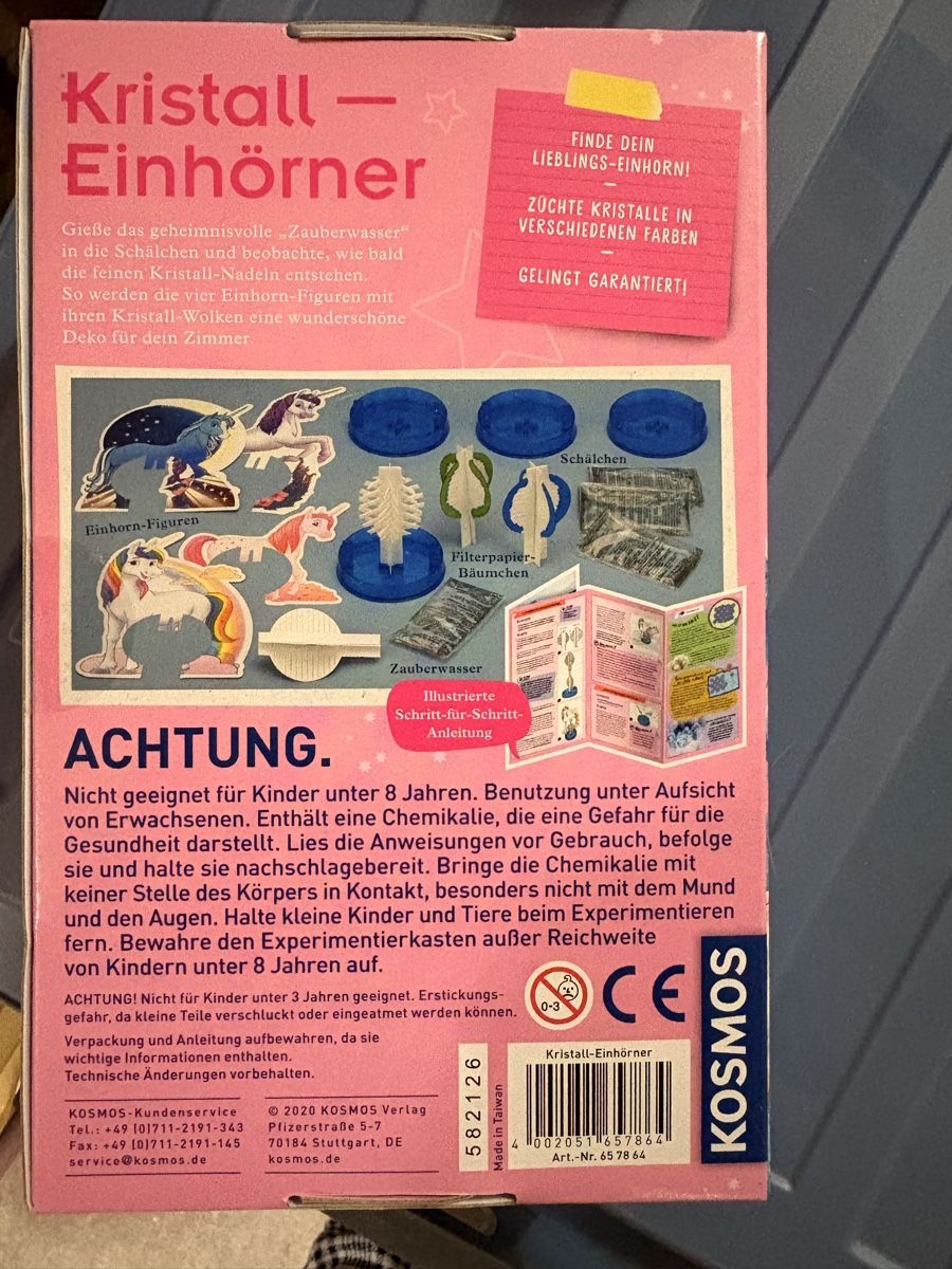 Kit bricolage: Kristall Einhörner – Nuovo e nell'imballaggio originale da Basel venduto da alisha.beuggert 1