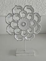 Deko - Blumenscheibe / Shabby Chic