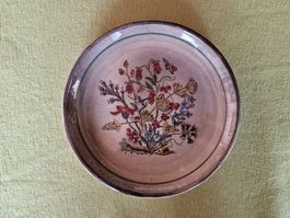 Jakob Stucki, Langnau  -  schöner Teller Motiv "Blumenwiese"