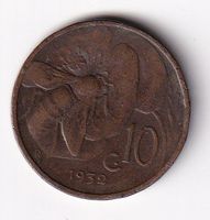 Italien 10 centesimi 1932s