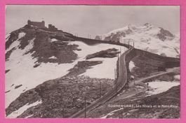 Zermatt Gornergrat Les Hôtels et le Mont Rose