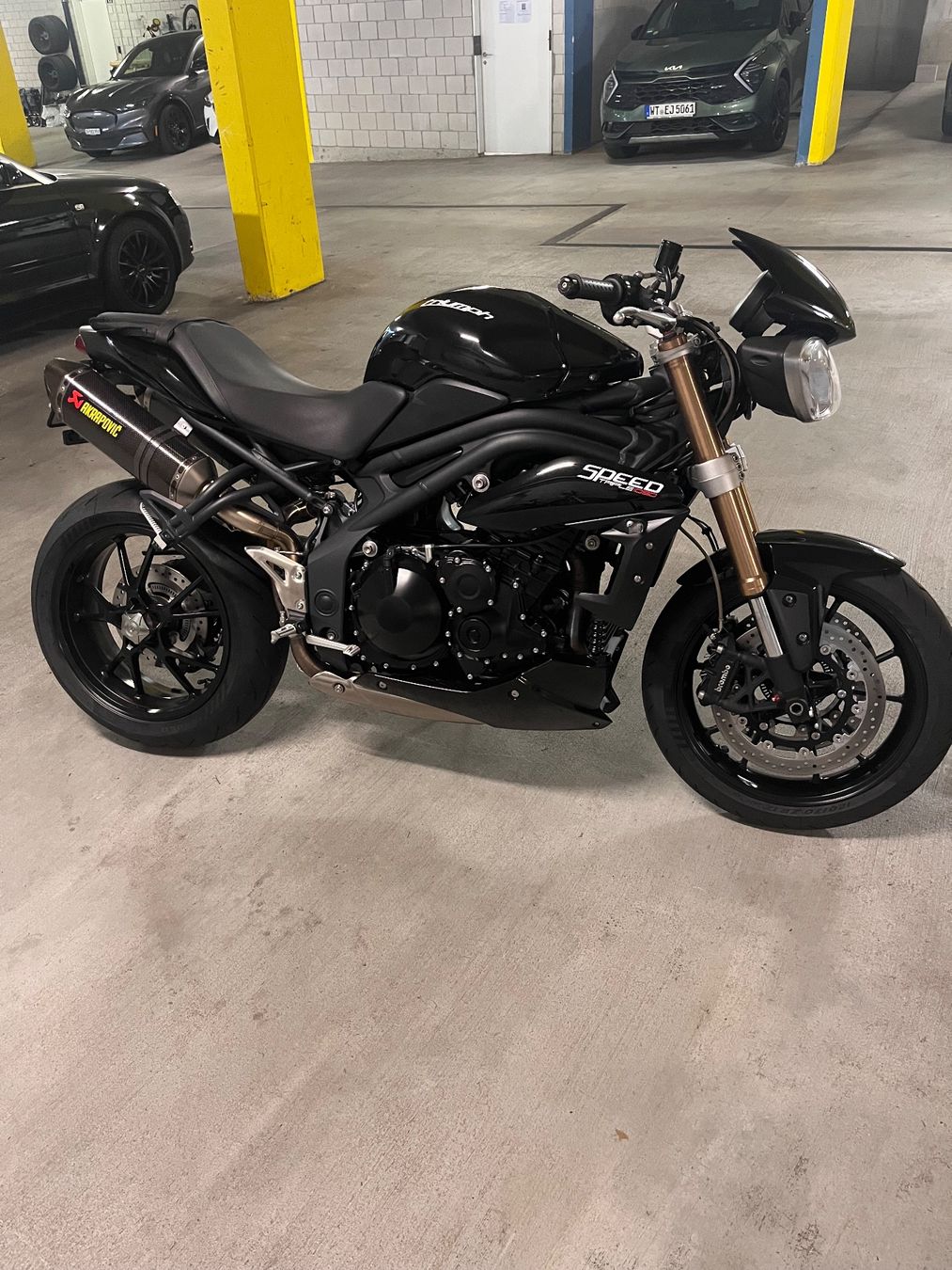 Triumph Strada: Triumph Speed Triple 1050 - wunderschönes Motorrad – Usato da Lufingen venduto da Kstapel 3