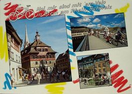 STEIN AM RHEIN mit em Velo