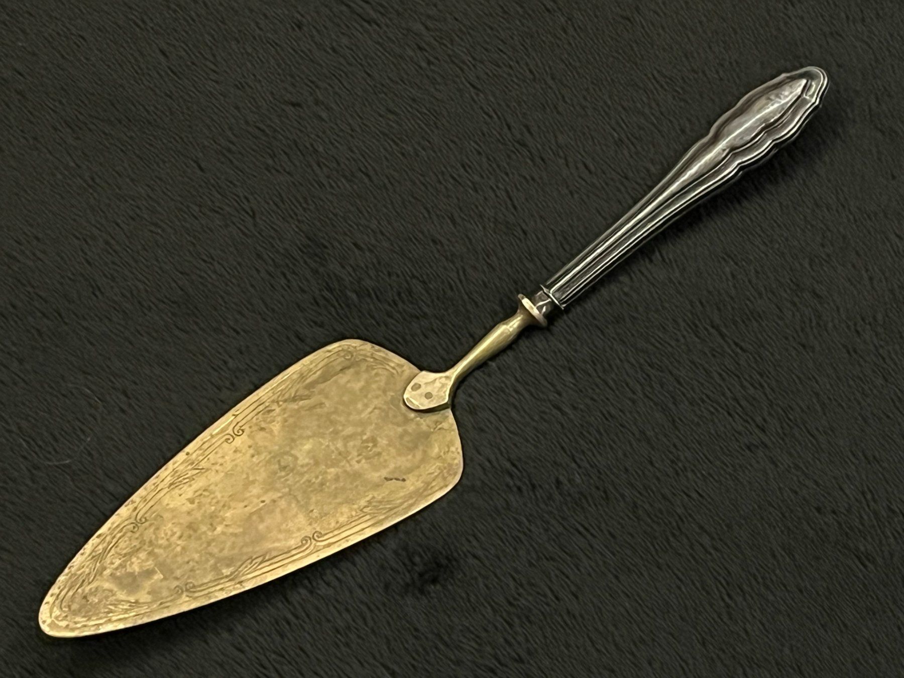 Set di posate: Tortenheber Silber 800 – Usato da Bettwiesen venduto da wicking27