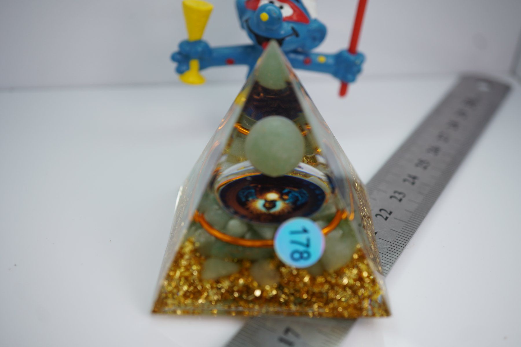 Minerali & Pietre curative: Aventurin  Kugel    Orgonit - Pyramide 5 cm  ab 6.-  !! – Nuovo e nell'imballaggio originale da Eschenbach SG venduto da topstone 4