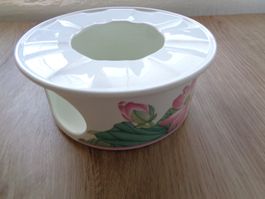 VILLEROY BOCH JADE STÖVCHEN TEEWÄRMER EDEL PORZELLAN