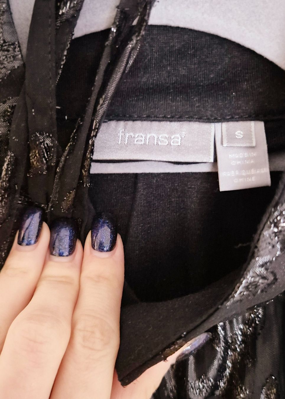 Vestiti: Fransa FRSPARKLY - Cocktailkleid S - black – Usato da Diessenhofen venduto da ann_7f6j 4