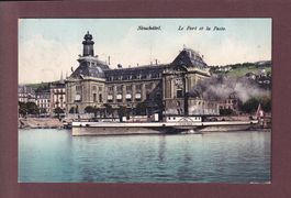 NEUCHÂTEL - Port - Bateau G. ESCHER