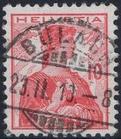 BÜLACH 23.II.13 - Vollstempel auf Helvetia Brustbild